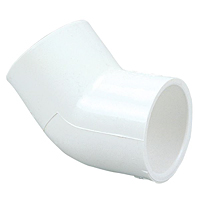 45° Elbow Slip x Slip - PVC Schedule 40, 4606