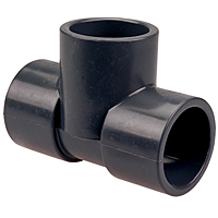 Socket Flange S x S x S - PVC Schedule 80, 4511, 4511R Socket Flange S x S x S - PVC Schedule 80, 4511, 4511R