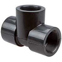 Threaded Tee FPT x FPT x FPT - PVC Schedule 80, 4512-3-3