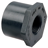 Flush Spigot x Thread Reducer Bushing Spg x FPT - PVC Schedule 80, 4518-3 Flush Spigot x Thread Reducer Bushing Spg x FPT - PVC Schedule 80, 4518-3