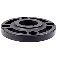 Blind Flange - PVC Schedule 80, One-Piece Webbed Design, 4519-W Blind Flange - PVC Schedule 80, One-Piece Webbed Design, 4519-W