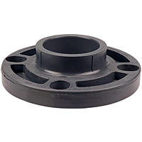 Socket Flange - PVC Schedule 80, One-Piece Webbed Design, 4551-W Socket Flange - PVC Schedule 80, One-Piece Webbed Design, 4551-W