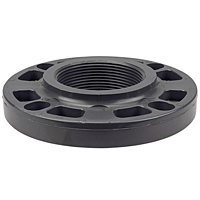 Thread Flange FPT - PVC Schedule 80, One-Piece Webbed Design, 4551-W-3 Thread Flange FPT - PVC Schedule 80, One-Piece Webbed Design, 4551-W-3