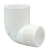 4607-4 - 90° Elbow Slip x MIPT - PVC Schedule 40