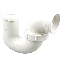 P-Trap with Union Joint Hub x SJ - PVC DWV, 4892 P-Trap with Union Joint Hub x SJ - PVC DWV, 4892