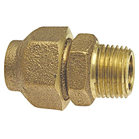 Flared Male Adapter FL x M - Cast, 504 Flared Male Adapter FL x M - Cast, 504