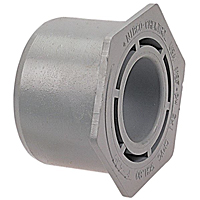 Flush Socket Reducer Bushing Spg x S - Corzan® CPVC Schedule 80, 5118 Flush Socket Reducer Bushing Spg x S - Corzan® CPVC Schedule 80, 5118