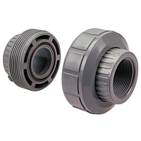 EPDM Female Adapter Union S x FPT - Corzan® CPVC Schedule 80, 5133E-3