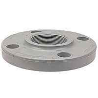 Socket Flange - Corzan® CPVC Schedule 80, One-Piece Webbed Design, 5151-W Socket Flange - Corzan® CPVC Schedule 80, One-Piece Webbed Design, 5151-W
