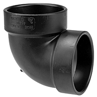 90° Vent Elbow H x H - ABS DWV, 5807-V 90° Vent Elbow H x H - ABS DWV, 5807-V