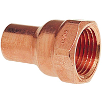 Fitting Adapter Ftg x F - Wrot, 603-2 Fitting Adapter Ftg x F - Wrot, 603-2