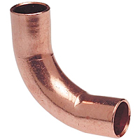 90° Fitting Elbow Long Radius Ftg x Ftg - Wrot, 607-2-2-LT 90° Fitting Elbow Long Radius Ftg x Ftg - Wrot, 607-2-2-LT