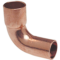 90° Elbow Intermediate Radius Ftg x C - Wrot, 607-2-I 90° Elbow Intermediate Radius Ftg x C - Wrot, 607-2-I