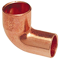 90° Fitting Elbow Close Rough Ftg x C - Wrot, 607-2 90° Fitting Elbow Close Rough Ftg x C - Wrot, 607-2