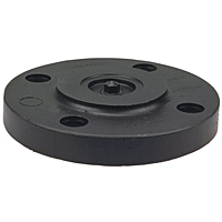 Blind Flange - Black Polypropylene Schedule 80, One-Piece Solid Design, 6119-H Blind Flange - Black Polypropylene Schedule 80, One-Piece Solid Design, 6119-H