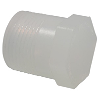 Thread Plug MPT - Chem-Pure® Natural Polypropylene Schedule 80, 6216-4 Thread Plug MPT - Chem-Pure® Natural Polypropylene Schedule 80, 6216-4