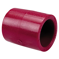 Socket Coupling S x S - Kynar® Red PVDF Schedule 80, 6501