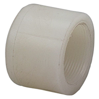 Thread Cap FPT - Kynar® Natural PVDF Schedule 80, 6617-3 Thread Cap FPT - Kynar® Natural PVDF Schedule 80, 6617-3