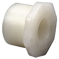 Flush Socket Reducer Bushing Spg x S - Kynar® Natural PVDF Schedule 80, 6618 Flush Socket Reducer Bushing Spg x S - Kynar® Natural PVDF Schedule 80, 6618