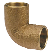 90° Elbow Close Rough C x C - Cast, 707 90° Elbow Close Rough C x C - Cast, 707