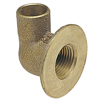 90° Flanged Sink Elbow C x F - Performance Bronze™, 708-LF