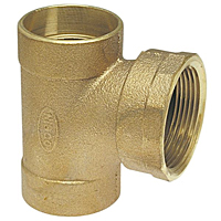 DWV Tee C x C x F - Cast, 811-14