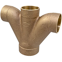 DWV Double LT Tee C x C x C x C - Cast, 835-B