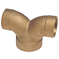 DWV 90° Double Elbow C x C x C - Cast, 837 DWV 90° Double Elbow C x C x C - Cast, 837
