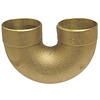 DWV Return Bend C x C - Cast, 879 DWV Return Bend C x C - Cast, 879