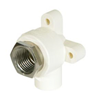90° Drop Ear Elbow Slip CPVC Slip x Stainless Steel FIPT - Lead-Free, CPVC-CTS, 4707-3-5-SI