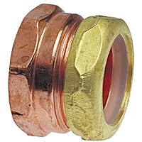 DWV Trap Adapter F x SJ - Wrot, 903-7
