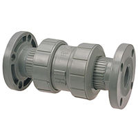 Ball Check Valve - True Union, Corzan® CPVC Schedule 80, EPDM, F51BC-E