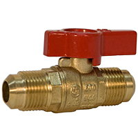 Gas Ball Valve - Flare x Flare, Lever Handle, GBVA38FL