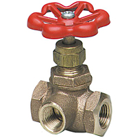 Globe Valve - Bronze, Fire Protection, Side Outlet, KT-291-W3