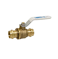 PC-FP-600A-LF Ball Valve - Lead-Free, Full Port, Press Ends, 200 PSI
