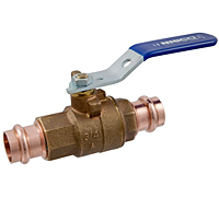Ball Valve - Bronze, 250 PSI, Stainless Steel Trim, PC585-70-66