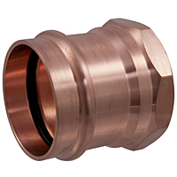 PC603 Adapter P x F – Wrot Copper PC603 Adapter P x F – Wrot Copper