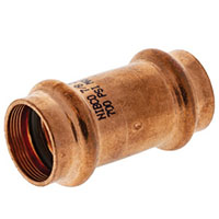 PC9600-DS - Coupling P x P - Wrot Copper PC9600-DS - Coupling P x P - Wrot Copper