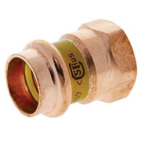 PCH603 - Adapter P x F - Wrot Copper
