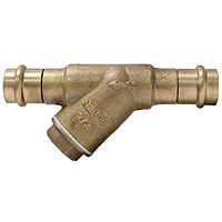 Strainer - Bronze, Wire Mesh Screen, Solid Cap, Class 125, PF221-B