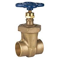 Gate Valve - Bronze, Non-Rising Stem, Bolted Bonnet, Threaded, S-136 Large Diameter
