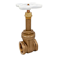 T-111-LF Gate Valve – Lead-Free*, Rising Stem, Threaded Ends