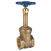 Gate Valve - Bronze, Rising Stem, Threaded, T-131
