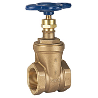 Gate Valve - Bronze, Non-Rising Stem, Threaded, T-133