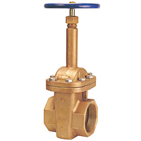 T-134 Large Diameter Gate Valve – Bronze, Rising Stem, Bolted Bonnet, Threaded