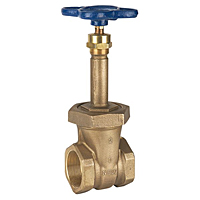 Gate Valve - Bronze, Rising Stem, Union Bonnet, Threaded, T-134