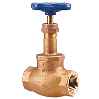 Globe Valve - Bronze, PTFE Disc, Threaded Ends, T-211-Y