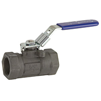 One-Piece Carbon Steel Ball Valve - Reduced Port, Fire Safe, T-560-CS-R-25-FS-LL