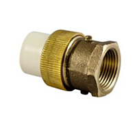 Union CPVC Slip x Copper Silicon Alloy FIPT - Lead-Free, CPVC-CTS, 4733-3-LF