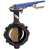Butterfly Valve - Ductile Iron, Wafer Type, 250 PSI, WD-3100 Butterfly Valve - Ductile Iron, Wafer Type, 250 PSI, WD-3100
